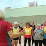 Group of wlaking netballers