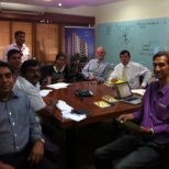 meeting at lj hooker office