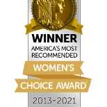 Very proud recipient of the women's choice award. 2013-2021