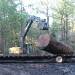 UST removal at superfund site