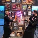 Scott & Chris of TGI Sheffield showing off their flair skills at Linney's Marketing agency! #skills