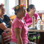 TNC women leading climate action workshop